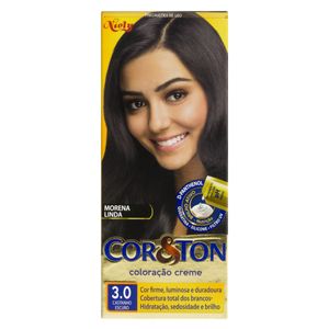 Coloração Cor&Ton Castanho Escuro 3.0 125g