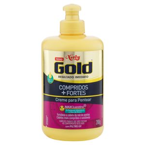 Creme p/ Pentear Niely Gold Compridos + Fortes 250g