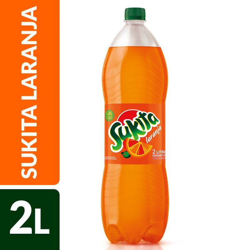 Refrigerante Sukita Laranja Pet 2l - Prezunic