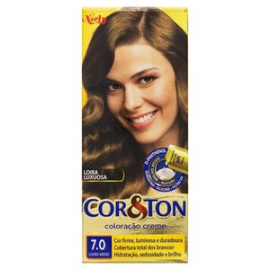 Coloração Cor&Ton Louo Médio 7.0 125g