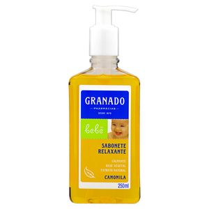 Sabonete Líquido Granado Bebê Relaxante Camomila Frasco 250ml