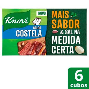 Caldo Tablete Knorr Mais Sabor Costela 57g