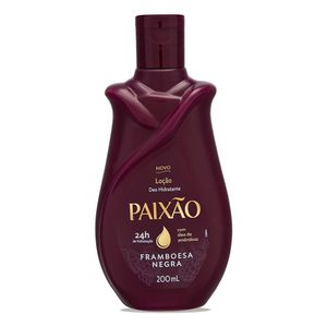 Loção Hidratante Paixão Framboesa Negra 200ml