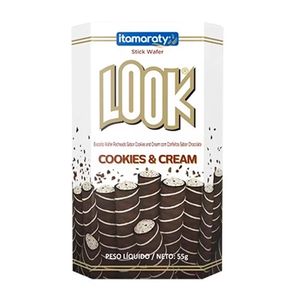 Biscoito Wafer Itamaraty Look Cookies & Cream 55g