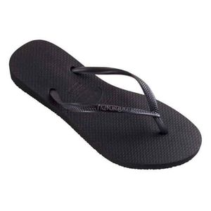 Sandália Havaianas Feminina Slim Preta 39/40