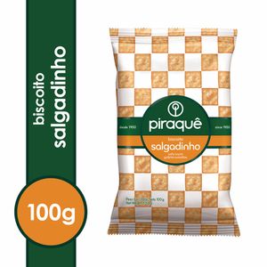 Biscoito Salgadinho Piraquê Tradicional 100g