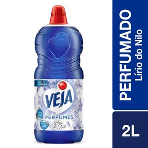 Limpador Veja Perfumes Lírio do Nilo 2 Litros Embalagem Econômica