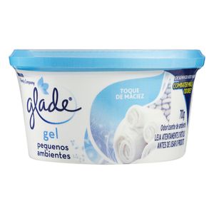 Odorizador de Ambiente em Gel Glade Toque de Maciez Pote 70g