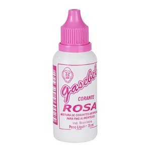 Corante Gasebel Rosa 25ml