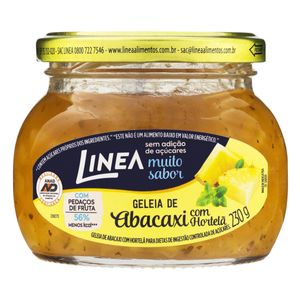 Geleia Linea s/ Açúcar Acabaxi c/ Hortelã 230g