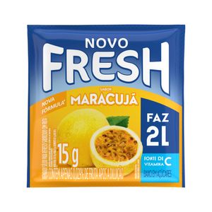 Refresco em Pó Fresh Maracujá 15g