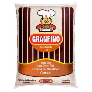 Farinha de Mandioca Granfino Grossa 1Kg