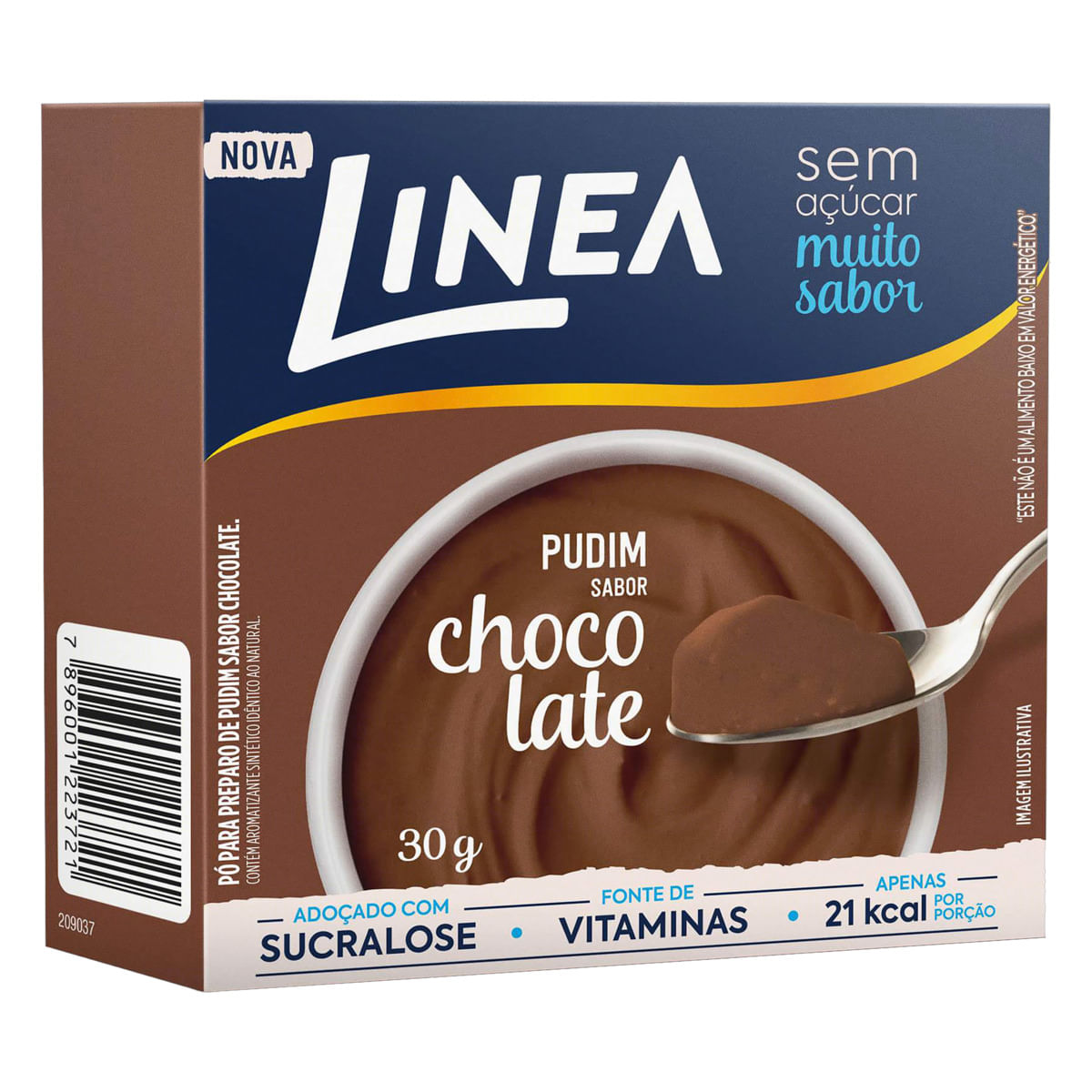 Pó p/ Pudim Linea Zero Açúcar Chocolate Caixa 25g | Prezunic