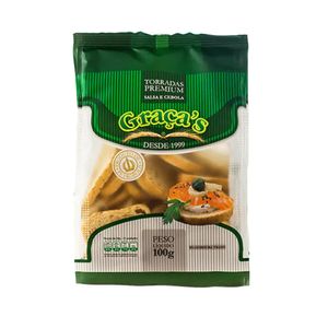Torrada Gracas Salsa/Cebola 100g