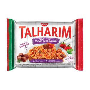 Macarrão Instantâneo Nissin Carne c/ Tomate Pacote 99g