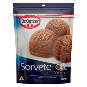 Pó p/ Sorvete Dr.Oetker Chocolate 150g