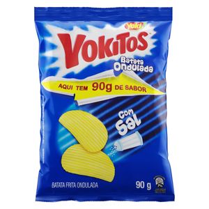 Batata Frita Yoki Yokitos Ondulada c/ Sal Pacote 90g