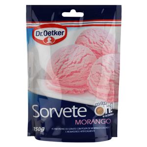 Pó p/ Sorvete Dr.Oetker Morango 150g