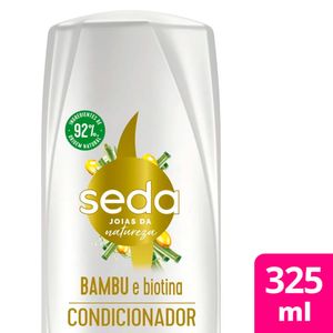 Condicionador Seda Joias da Natureza Bambu e Biotina 325ml