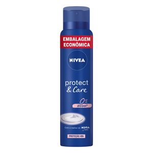 Desodorante Aerossol Nivea Protect & Care 200ml Embalagem Econômica