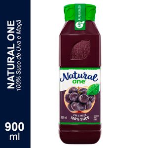 Suco Natural One Uva e Maçã 900ml