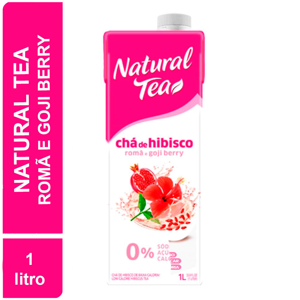 Roseberry.teaページ Chá De Hibisco, Romã E Goji Berry Natural Tea 1l (6 Litros