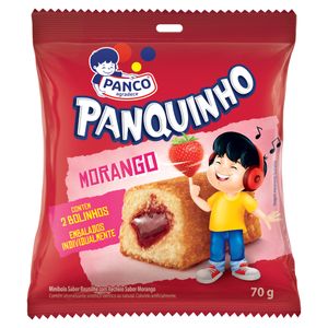 Bolinho Panquinho Morango 70g