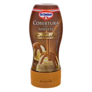 Cobertura p/ Sorvete Dr.Oetker Caramelo Squeeze 190g