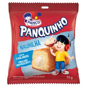 Bolinho Panquinho Baunilha 70g