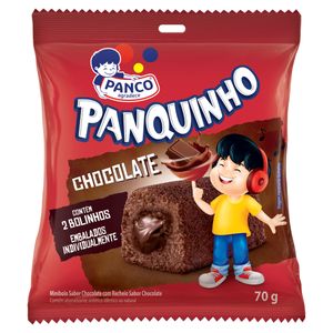 Bolinho Panquinho Chocolate e Chocolate 70g