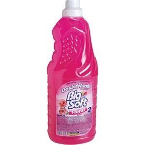 Desinfetante Big Soft Floral Rosas 2l