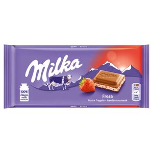 Chocolate em Barra Milka Strawberry 100g