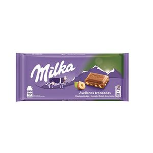 Chocolate em Barra Milka ao Leite c/ Avelãs 100g