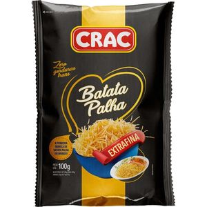 Batata Palha Crac Extra Fina Tradicional 90g