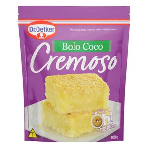 Mistura p/ Bolo Dr.Oetker Coco Cremoso 400g