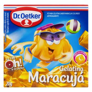 Gelatina em Pó Dr.Oetker Maracujá Caixa 20g