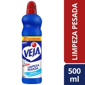 Limpador Veja Limpeza Pesada Original 500ml Grátis 20% de Desconto