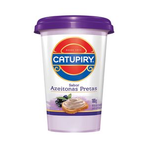 Requeijao Cremoso Catupiry Azeitona Preta 180g