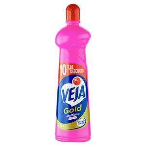 Limpador Mulituso Veja Gold Floral Squeeze 500ml Grátis 10% de Desconto