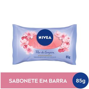 Sabonete em Barra Nivea Hidratante Flor de Cerejeira & Óleos Essenciais 85g