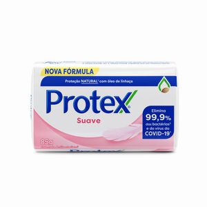 Sabonete em Barra Antibacteriano Protex Envoltório Suave 85g