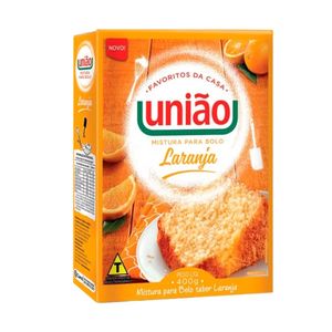 Mistura p/ Bolo União Laranja 400g