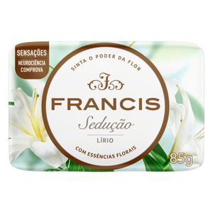 Sabonete Francis Suave Branco 85g