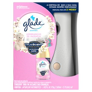 Aparelho e Odorizador de Ambiente Glade Automatic Lembranças de Infância 269ml