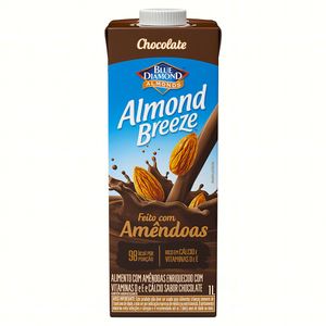 Bebida à Base de Amêndoa Blue Diamond Almond Breeze Chocolate Caixa 1l