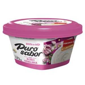 Pasta de Soja Puro Sabor Alho e Cebola 175g