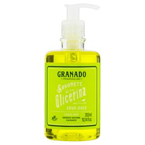 Sabonete Líquido Grando Extrato Natural Calmante Erva-Doce 300ml