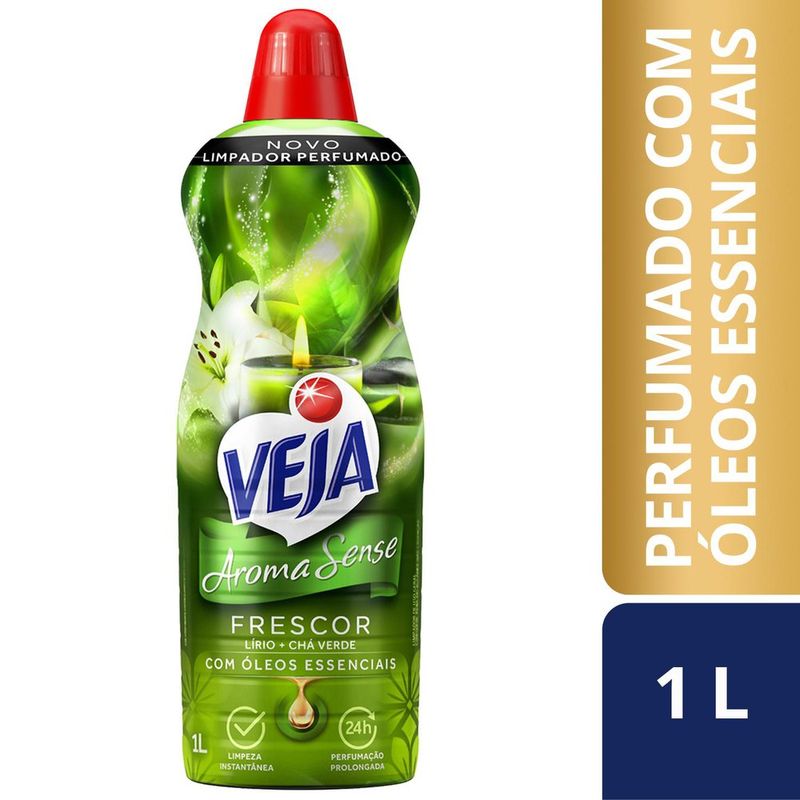 Limpador Veja Perfumado Frescor 1l | Prezunic