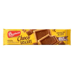 Biscoito Bauducco Choco Biscuit ao Leite 80g