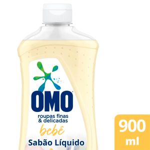 Sabão Líquido Omo Roupas Finas e Delicadas Bebê 900ml